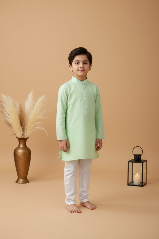 KIWI SPLASH KURTA & PAJAMA SET