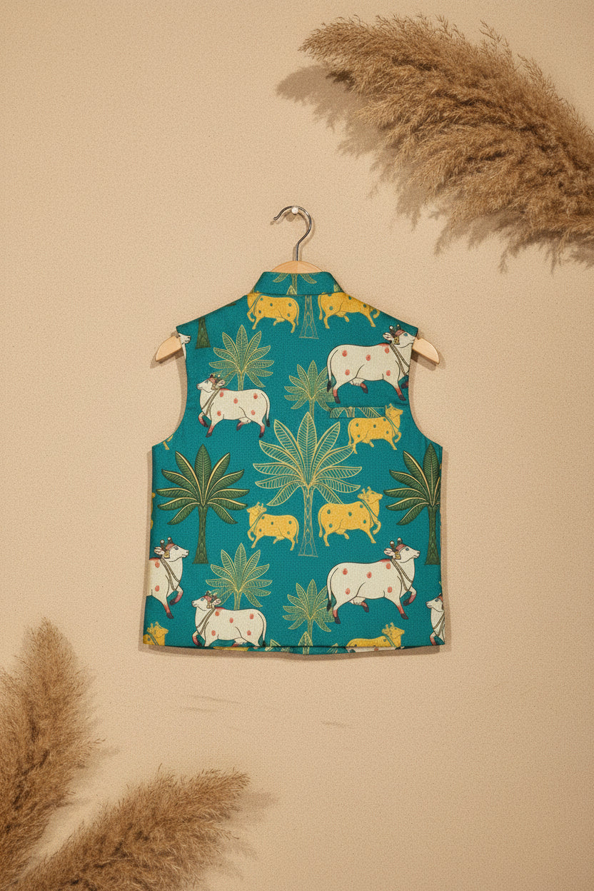 MOO & MEADOW PRINTED BUNDI