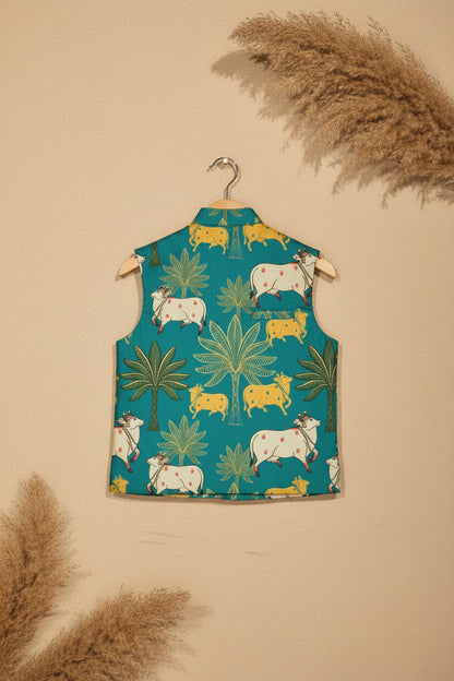 MOO & MEADOW PRINTED BUNDI