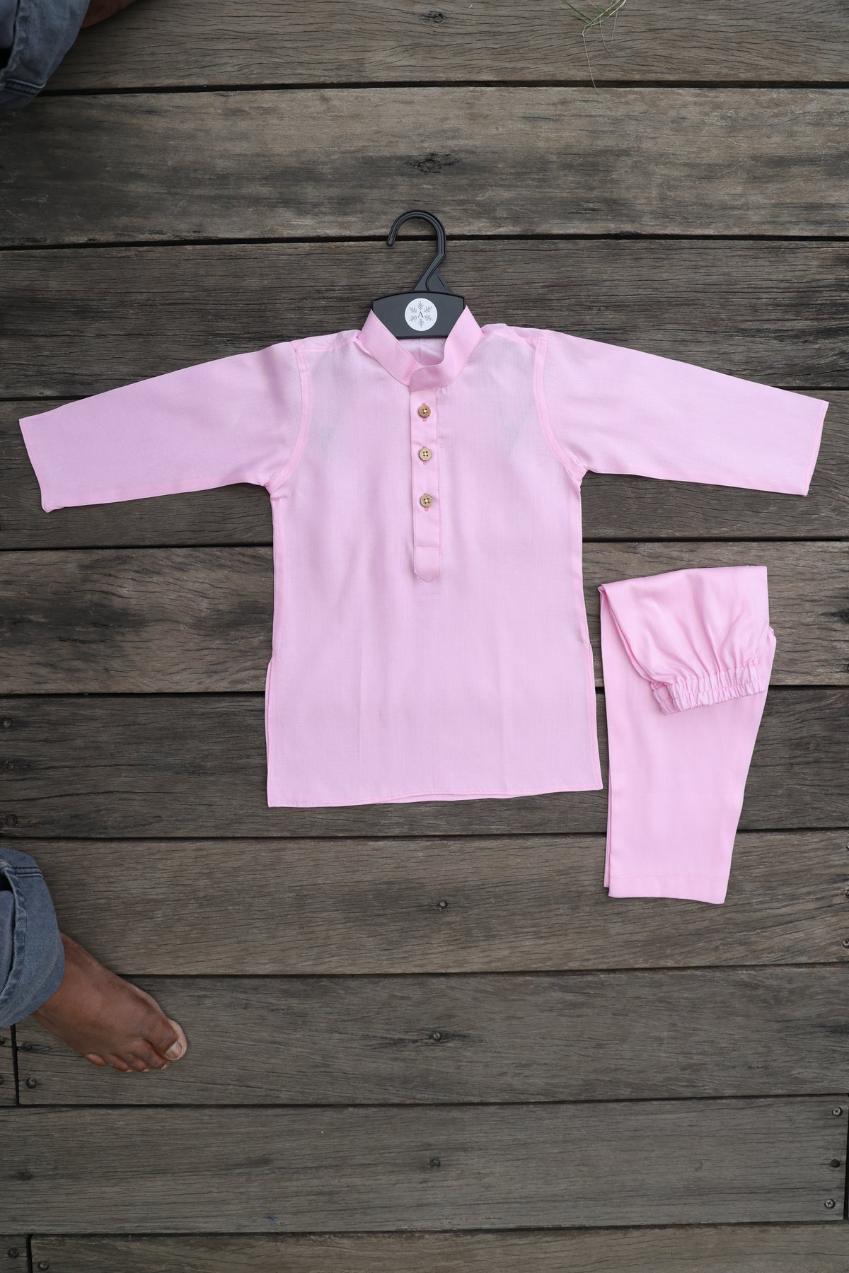 COTTON CANDY PINK KURTA & PAJAMA SET
