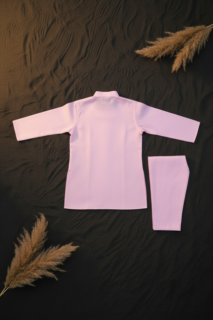 COTTON CANDY PINK KURTA & PAJAMA SET