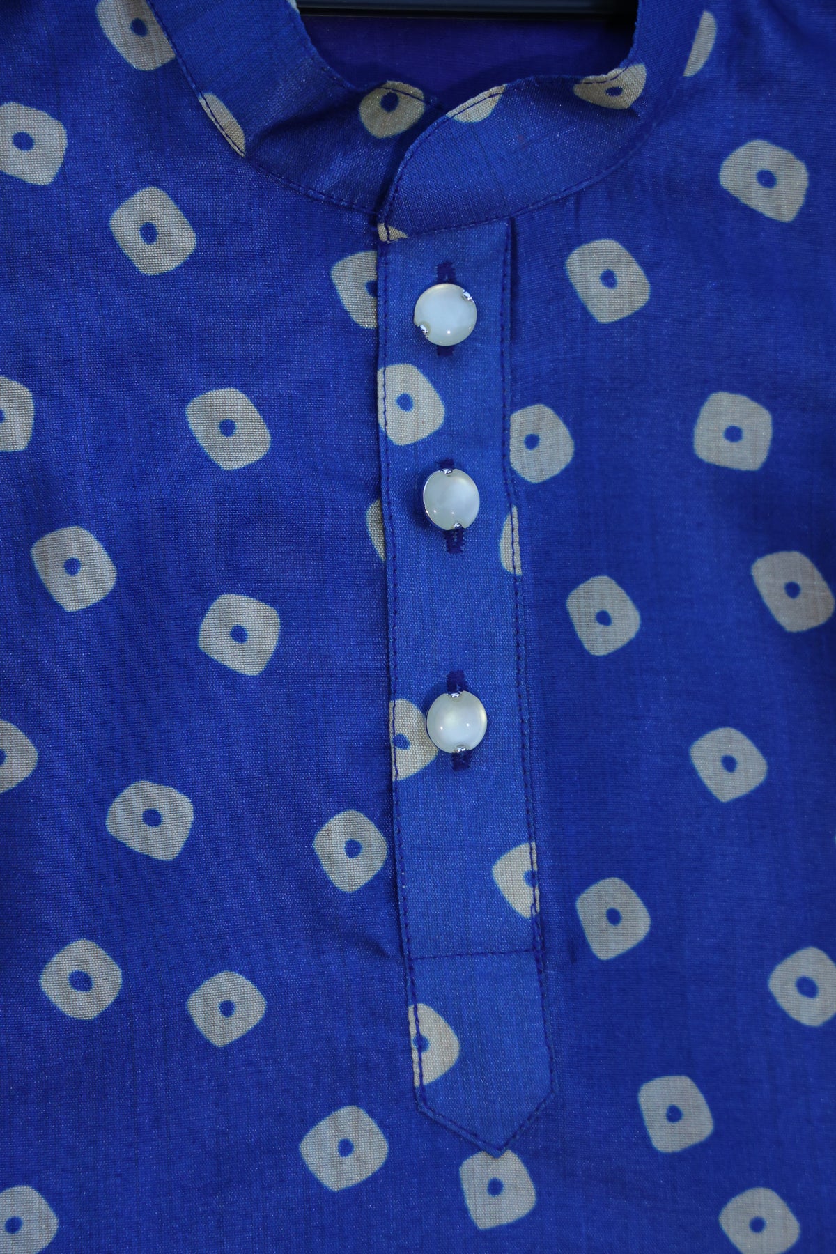 NEEL ROYAL PRINTED KURTA WITH WHITE PAJAMA