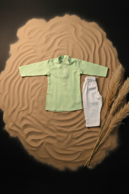 KIWI SPLASH KURTA & PAJAMA SET